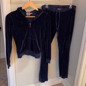 Juicy Couture tracksuit— navy